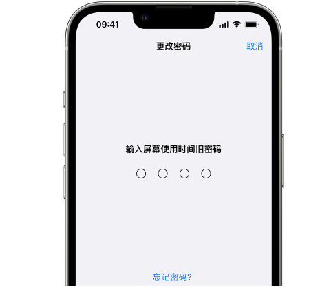 东城街道iPhone屏幕维修分享iPhone屏幕使用时间密码忘记了怎么办 