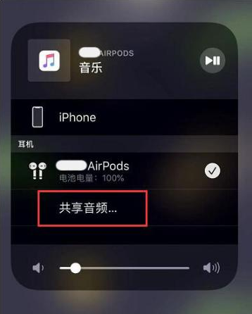 东城街道苹果14音频维修点分享iPhone14音频共享设置方法 